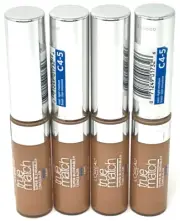 (4) Loreal Super-Blendable Concealer 0.17 fl oz Sealed C4-5 - Cool Light Medium