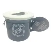 NEW NHL Hockey CorningWare 20oz Meal Mug Cup w/Lid & Official Licensed Tag