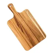 17x9 Inch Acacia Cutting Board Wood Serving Board with Handle Acacia Chopping