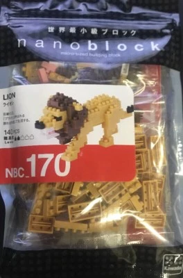 Lion Mini - Building Set by Nanoblock (NBC170)