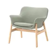 VEDBO armchair, Gunnared light green