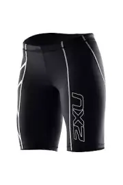 2XU | Womens Compression Shorts ( Black / Silver ) | GREAT BARGAIN