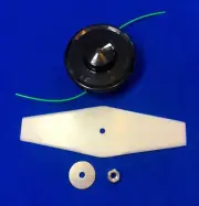 AUSTRALIAN MADE - Bump Feed Line Trimmer Head 8mm x 1.25 RH + 2-Dual Blade