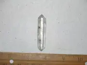 Quartz crystal double terminated w/phantoms Tibet 2" Q28