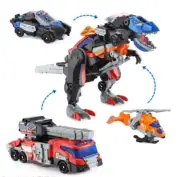 Rescue Rex Vtech Switch & Go® 3-in-1 T-Rex Dinosaur Multi- Vehicle Ages 4-8