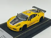 1/43 Tecnomodel Ferrari 430 GT2 2009 in Yellow Dunlop Colors #01/10 TM40C