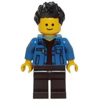 在飛比找蝦皮購物優惠-LEGO 樂高 10246 飛鏢玩家 單人偶 Dart Pl