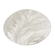 Deco Round Abstract Pattern Plastic Dining Table Placemat 38 cm
