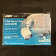 Juno trac lites R502B-WH 75w Round Back With Baffle