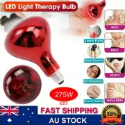275W Heat Therapeutic Lamp Bulb Infrared Therapy Light Pain Relief Muscle Relax
