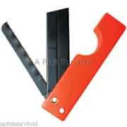 Orange Saber Cut Razor Saw for Emergency Survival Kits - Lightweight & Compact