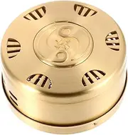 Box Portable Box Household Pot Stick Burner Holder Can Metal Burner Accessory Holder Supply Copper Golden