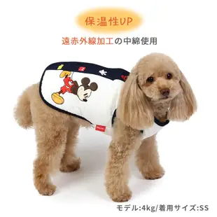 【PET PARADISE】米奇背開保暖厚絨外套 (DSS)｜DISNEY 2023新款 遠紅外線 寵物精品服飾