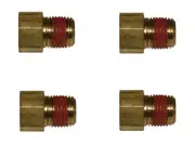 Wilwood Disc Brakes Set of 4 Brake Line Fittings and Adapter 3/8-24IF 220-0628