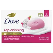 Dove Bar Soap Deep Nourishment Dragonfruit for Women 15 oz 4 Count