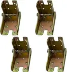 4Pcs Self-Locking Folding Hinge, 90 Degree Folding Table Legs Brackets Foldable