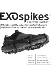 Lightweight Spike Traction System for Winter Running and Hiking – Large Size