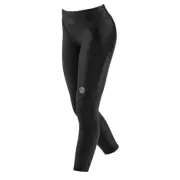 SKINS Compression Series-3 BLK L Active Wear Womens 7/8 Long Tights Gym/Sports