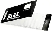 Blax Clear Hair Elastics – Snag-Free Transparent Hair Ties, No-Damage Hair Rubber Bands, 4mm 8 Count