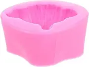 KICHOUSE Cake Decorating Fondant Mold Silicone Croissant Mold for DIY Candle Making Craft Projects Fondant Candy Baking Accessories