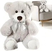 Bear Plush Toys, Cute Stuffed Cartoon Bear Model, Home Decoration, Collectible Animal Plush Doll for Kid Girls Boys Women