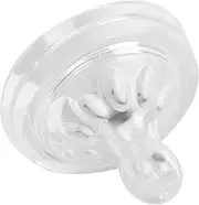 Milk Bottle Pacifier,Toddler's Petal Soother Pacifier | Soft and Elastic Teether Toy for Home, Travel, Picnic, and Camping