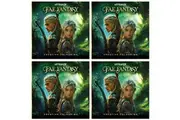 4x Art Maker Fae Fantasy Immersive Detailed Creative Square Colouring Book