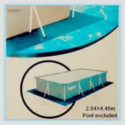 POOL GROUND CLOTH TARPAULIN GROUND SHEET RECTANGLE TARP 58102 100"X175" 2.5X4.4M