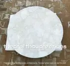 White quartz coffee table top for center hallway modern furniture decor