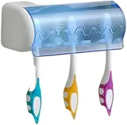Toothbrush Holder Wall Mount Stand Tooth Brush Holder Hooks Suction Cup Bathroom Tools Toothbrush Rack Bathroom Accessories Set Kitchen Accessories 牙刷架壁挂架牙刷架挂钩吸盘浴室工具牙刷架浴室配件套装/487
