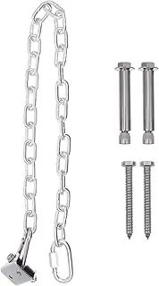 ERINGOGO 1Set Swing Fixing Hook Suspension Hooks for Hammocks Chairs and Swings Heavy Duty Chain Fitting for Secure Indoor Outdoor Use