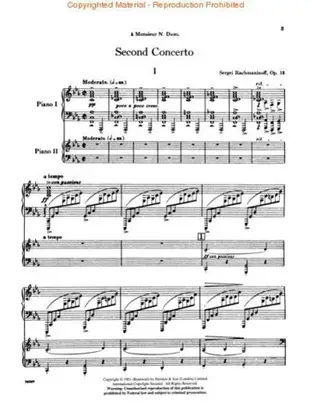 【學興書局】拉赫曼尼諾夫 Rachmaninoff Concerto No. 2 in C Minor C小調第二協奏曲 Op.18 鋼琴