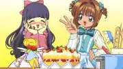 Anime cardcaptor sakura kinomoto magical girls blushing Playmat Gaming Mat Desk