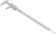 High Carbon Steel Vernier Scale Ruler Tool for Workpieces Width, Accurate Reading, Fine Workmanship, 0 to 300mm Measurement (0-300mm)
