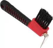 Yardwe Horse Hoof Cleaning Brush Set Grooming Essentials Comfort Grip Hoof Tool Random Color