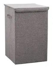 [SOGA] Medium Collapsible Laundry Hamper Storage Box in Grey