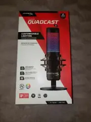 HyperX QuadCast S – RGB USB Condenser Microphone (BRAND NEW, UNOPENED)