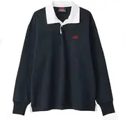 [Canterbury] RA44131 Solid Color Rugby Jersey NV_Navy, NV_Navy, 3L