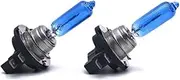 2Pcs H11B 55W Super White Halogen Bulb Fog Lights High Power Car Headlights Lamp PGJY19-2 100W 5800K (Color : 12V100W, Size : H11B)