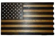 Concealment Cabinet How-to Book; Paper Pattern Plan to DIY and Easily Build Flag