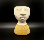 Face Planter Pots Vase Heavy