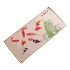 Table Towel Soft Touching Lint Free Mountain Bird Tea Coffee Cup Cleaning Cloth