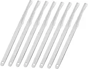 FRCOLOR 8Pcs Portable Stainless Steel Foot Care Kit Professional Toenail Trimming Tools Dead Skin Remover and Foot Callus Scraper for Home