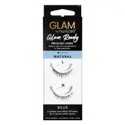 Glam Ready by Manicare Billie Pre-Glued Lashes - Natural