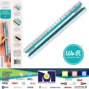TOOL - We R Memory Keepers - COMFORT CRAFT - 12 INCH EASY GRIP RULER 663168