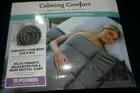NEW Sharper Image 15 Pound Weighted Blanket Calming Comfort Gray 50 x 75