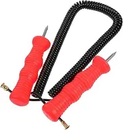 Totority Ice Fishing Assistive Device Ice Woodworking Life Saving Tool Ice Fishing Safety Equipment Fridge Ice Scrapers Ice Fishing Products Ice Cube Breaker Orange Stainless Steel