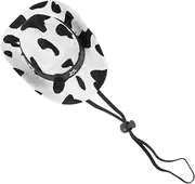 Kisangel Decorative Dog Cowboy Hat Non Woven Pet Hat for Dogs Cats Adorable Cowboy Style Accessory for Parties Everyday Wear Lightweight Design for Comfort