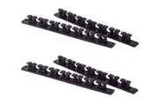 2 x Sets of Jarvis Walker Moulded Rubber Rod Racks - Holds Up To 7 Rods Each
