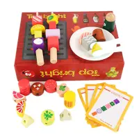 在飛比找蝦皮商城優惠-Familygongsi 趣味燒烤爐 幼兒童益智玩具 仿真烤